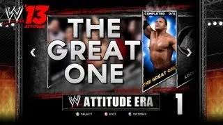 WWE '13 Attitude Era Mode - The Great One - Chapter 1 - THE ROCK VS SHAMROCK