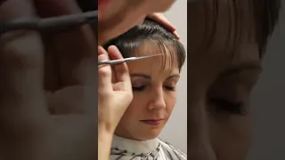 😱😱 Must see! Sexy and super short pixie haircut!