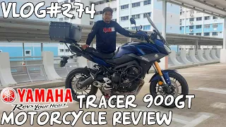 Vlog#274 Yamaha Tracer 900GT Motorcycle Review Singapore