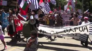 West Papua Rally Melbourne 1.12.2012