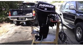 2012 Evinrude Etec 30hp Outboard Motor