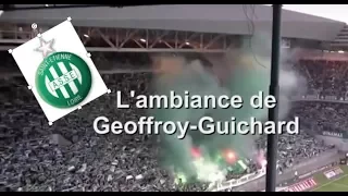 Ambiance au stade Geoffroy-Guichard