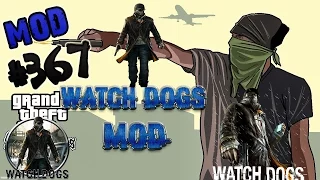 Обзор модов GTA San Andreas #367 -  Watch Dogs Hack Mod ▓▓▓▓▓