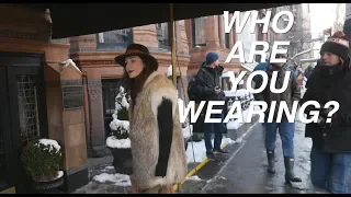 New York Fashion Week (who are you wearing)