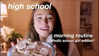 my REAL high school morning routine 2019