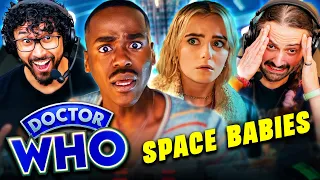 DOCTOR WHO REACTION! New Series Premiere "Space Babies" | Ncuti Gatwa | 14x1 | Full Episode Review!