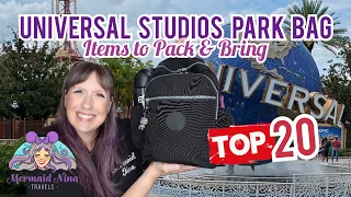 Theme Park Bag Essentials - Universal Studios Orlando 2023