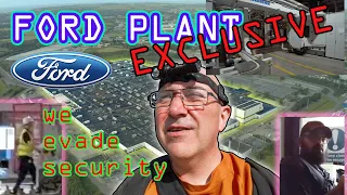 EPIC SNEAK IN The Ford Wales Factory DO WE GET CAUGHT