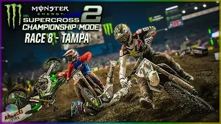 That was an ASSAULT! | Race 8 | Monster Energy Supercross 2 Championship Mode