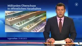 tagesschau 20:00 Uhr, 23.08.2013