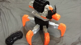 [REVIEW] Nerf Terradrone (Combat Creatures) Unboxing, Review, & Firing Test