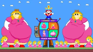 What if Mario Choosing the IDEAL PEACH from the Vending Machine | Game Animation