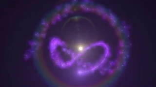 4K Purple Trail over Rainbow Flare - Magical Moving Background #AAvfx Live Wallpaper