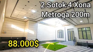 Toshkent Sergeli 2.2 Sotok 4 Xona. Metroga 200 metr. Yangi Qurilgan Uy. Hovlisi Kotta. 1 ta QOLDI!