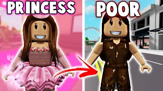 PRINCESS OF BROOKHAVEN PRETENDS TO BE POOR!! **BROOKHAVEN ROLEPLAY** | JKREW GAMING