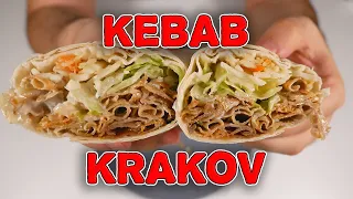 Jak se dělá KEBAB PO ČESKU? Kebab Krakov!