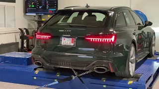 STOCK RS6 Dyno