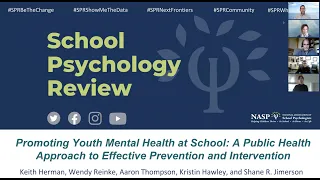 SPR Promoting Youth Mental Health at School April 13 2021