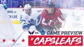NHL 19 PS4. REGULAR SEASON 2018-2019: Toronto MAPLE LEAFS VS Washington CAPITALS. 10.13.2018.(NBCSN)