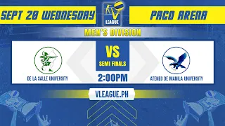 DLSU vs. ADMU | Game 1 | Semifinals | Men's Division | 2023 V-League Collegiate Challenge