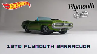 Hot Wheels 1970 Plymouth Barracuda | Simple Custom #hotwheels #customhotwheels #flyingcustoms