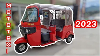Mototaxi Bajaj RE 2023