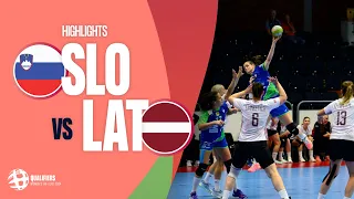 Slovenia vs Latvia | HIGHLIGHTS | Round 1 | Women's EHF EURO 2024 Qualifiers
