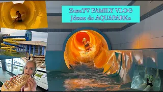 ZuzuTV FAMILY VLOG - AQUAPARK 🐳👨‍👩‍👧