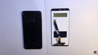 Huawei P Smart - замена дисплея / disassembly LCD replacement