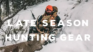 WINTER HUNTING GEAR -  Breakdown