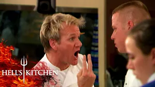 Gordon Loses His Mind At Van | Hell's Kitchen