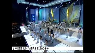 Miss Universe 2003 - Amelia Vega Performance
