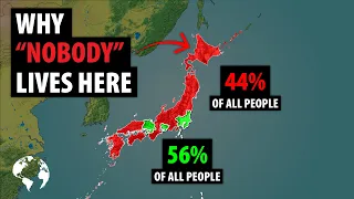 Why MOST Of Japan's Population Live In Just Three Cities: Tokyo, Osaka and Nagoya