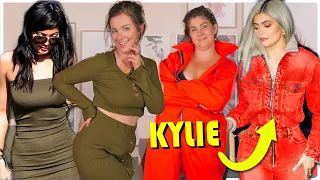 wir testen LIVE KYLIE JENNER OUTFITS als Size Inbetweenies