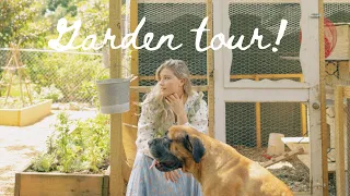GARDEN TOUR! Updated English cottage garden tour!