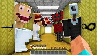 Trapping Friends with Skibidi Toilet in Minecraft...