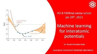 Daniel Schwalbe Koda: Machine learning for interatomic potentials