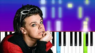 YUNGBLUD - teresa (Piano Tutorial)