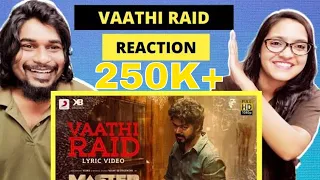 MASTER VAATHI RAID REACTION  | Thalapathy Vijay | SWAB REACTIONS with Stalin & Afreen