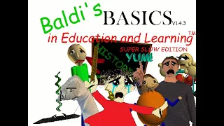 Baldi's Basics Slow Edition Pre Release 2 Gameplay