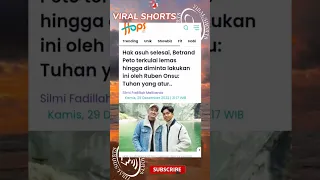 BERTRAND PETO BUKAN ANAK ANGKAT RUBEN ONSU #shorts #viral