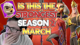 IVE CRACKED SEASON 2 PVP! #1 March for PvP Setup! Perfect Talent, Skill & War Pet SYNERGY!