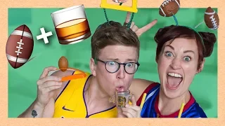 super bowl drinking game (ft. Mamrie Hart)