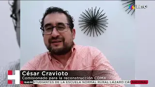 Asignación especial: reconstrucción de la Ciudad de México tras el sismo de hace tres años.