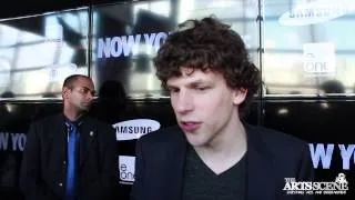 Jesse Eisenberg chats 'Now You See Me' - Red Carpet Premiere in Toronto