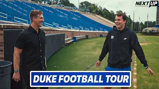 Riley Leonard Gives Walk & Talk Tour of Duke's $100M Football Facility