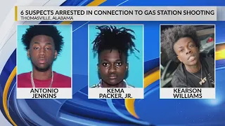 Thomasville police have identified five suspects wanted in connection to gas station shooting