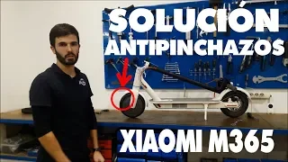 Solución a los pinchazos en patinete Xiaomi M365