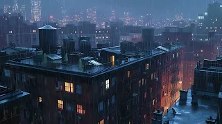 Lofi and Rainy City 🌃 - Chill Beats for Work and Travely beats to relax / chill to