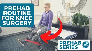 Beginner prehab routine for Knee replacement surgery!